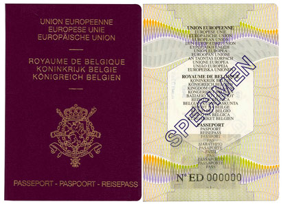 specimen passeport